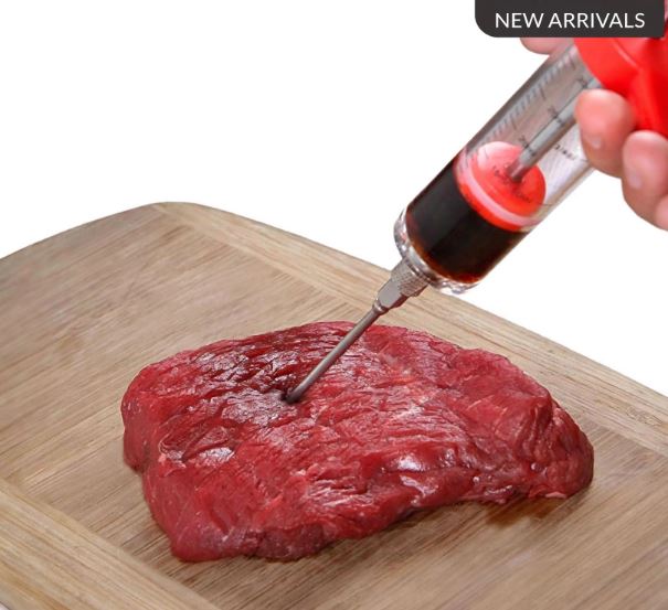 Meat Injector Marinade Syringe