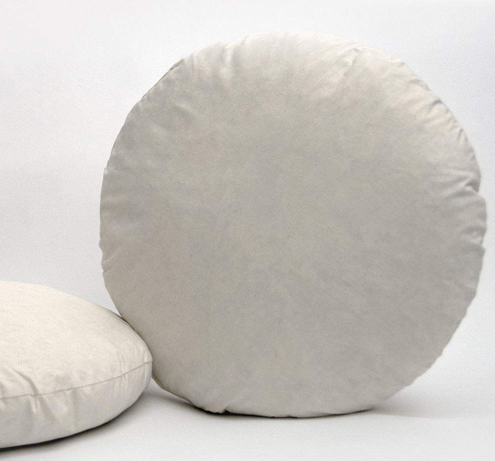 Round cushion multi size filled with hollowfibre insert filler