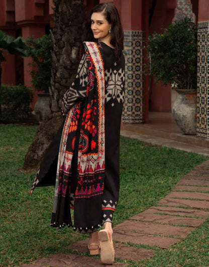 Charizma 3pcs suit Party wear unstitched