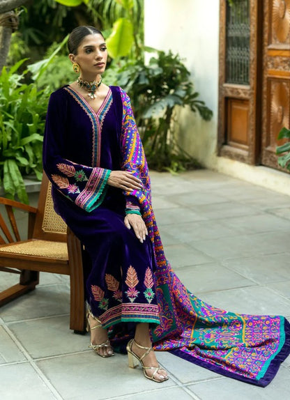 Charizma 3pcs suit Party wear unstitched