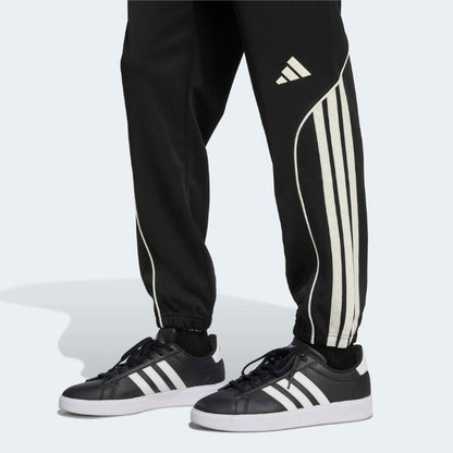 Men adidas Tracksuit black, white strip