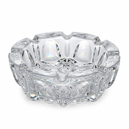 Smoking Ashtray glass round shape space
