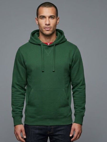 Polyster Fleece Blend Green Man Hoodie