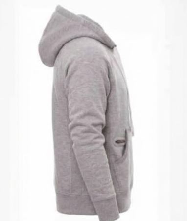 Men Grey Hoodie