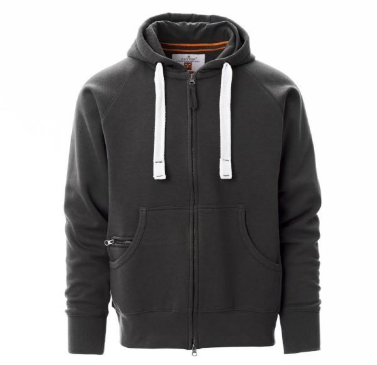 Portland men's full-zip hooded sweatshirt in Multicoloured