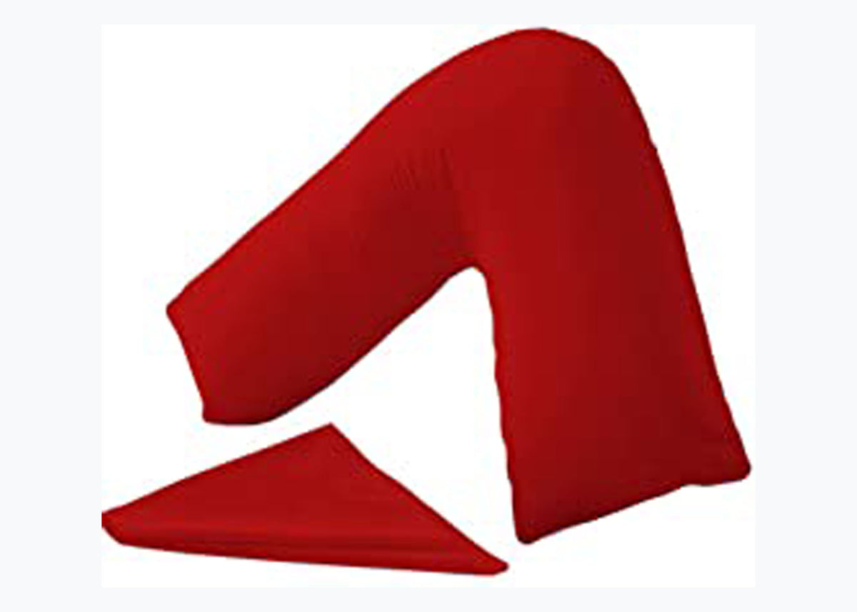 L Shape cushion best for preganncy care fill with hollowfibre