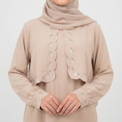 Nude Grace Abaya fabric softener airy texture