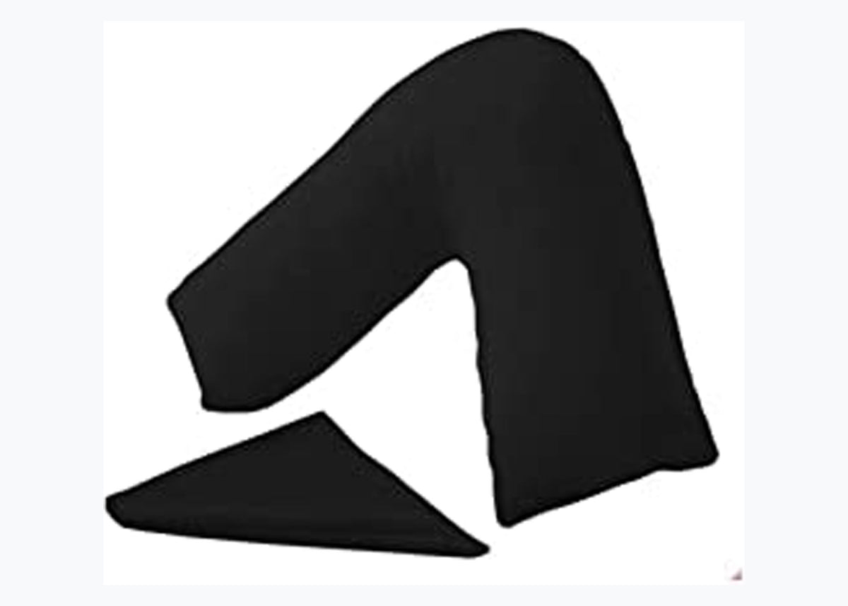 L Shape cushion best for preganncy care fill with hollowfibre