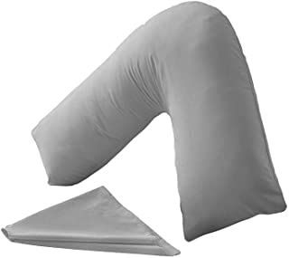 L Shape cushion best for preganncy care fill with hollowfibre